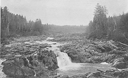 The Falls of the Sault on the Chaudiére.