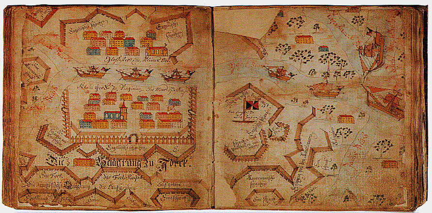 Flohr's map of the Yorktown siege.