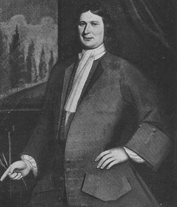 Plate 21. JOHANNES VAN VECHTEN (1676-1742) By Peter Vanderlyn. Painted about 1719 Pennsylvania Museum.