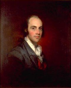 Aaron Burr by Gilbert Stuart, c. 1793-94.