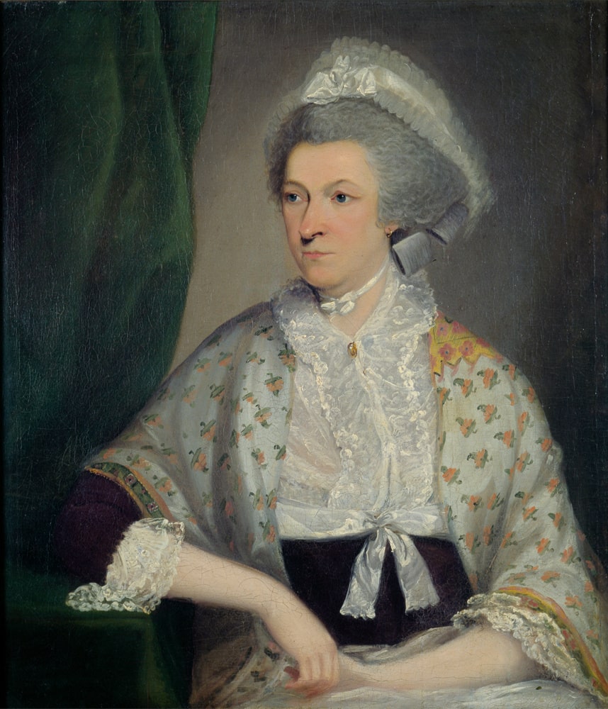 Abigail Adams portrait, unknown artist, c. 1795.