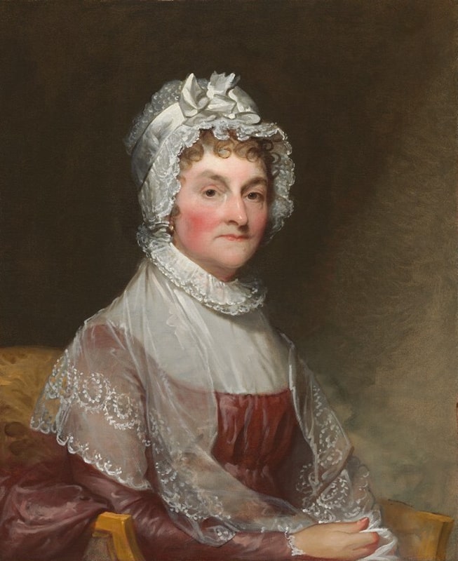 Abigail Smith Adams by Gilbert Stuart, 1800-15.