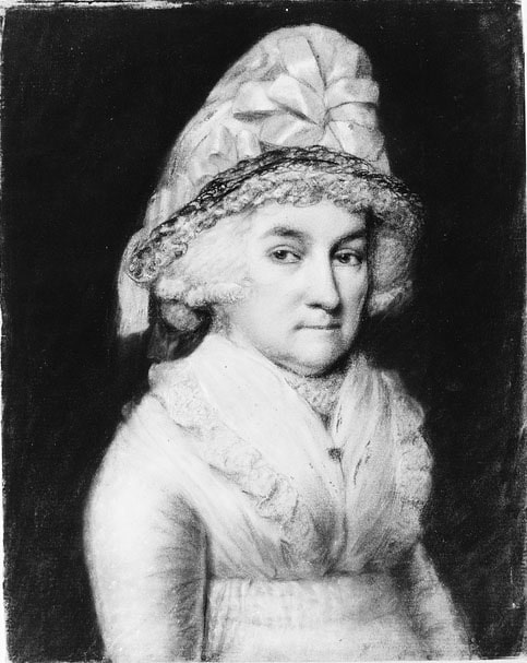 Abigail Adams by James Sharples, c. 1796.