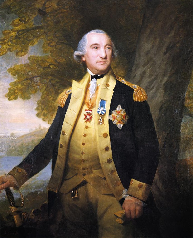 Baron von Steuben by Ralph Earl, 1786.