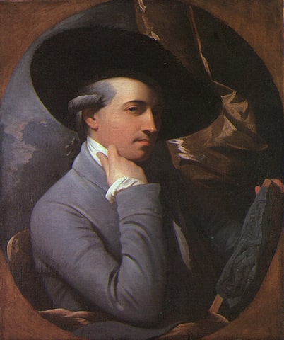 Benjamin West, self portrait.