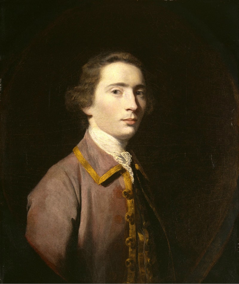 Charles Carroll, of Carrollton, by Joshua Reynolds, 1763.