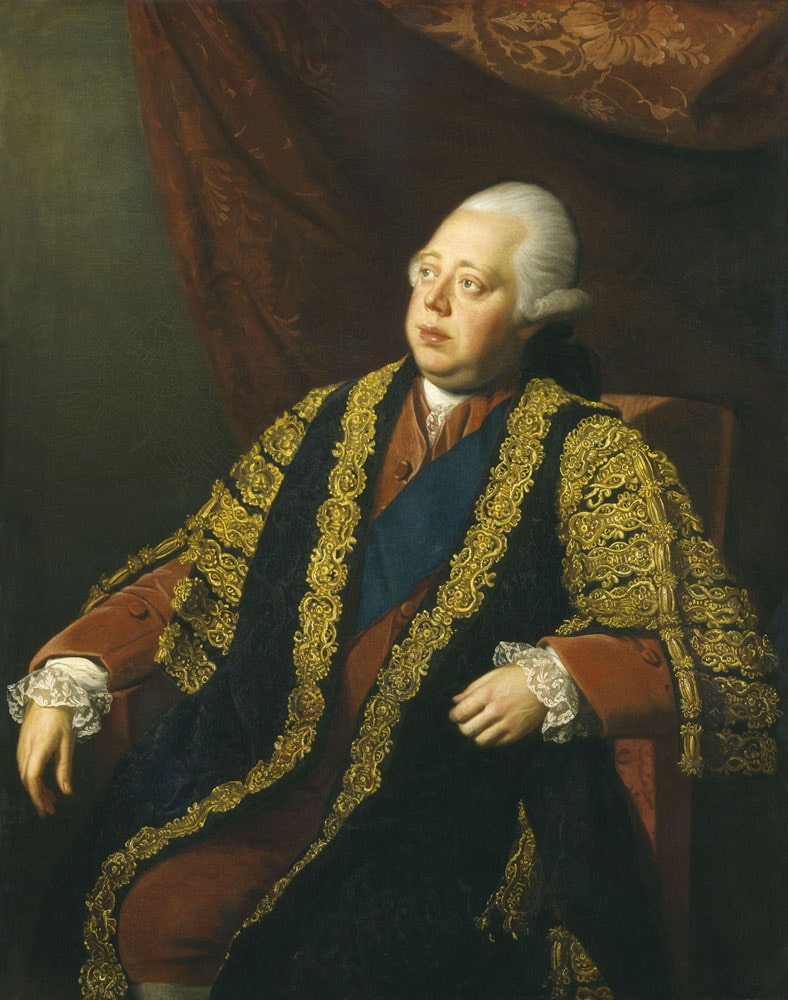 Frederick North by Nathaniel Dance, 1773-74.