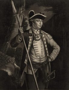 Major General John Sullivan, Mezzotint engraving; published by Thomas Hart, London. Prints and Photographs Division, Library of Congress, Washington, DC., 1776.