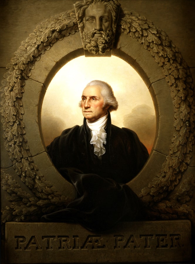 George Washington by Patriae Pater, c. 1824.