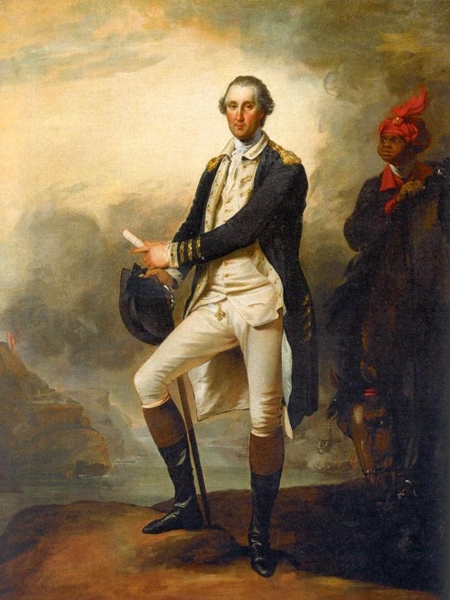 George Washington by John Trumbull, 1780.