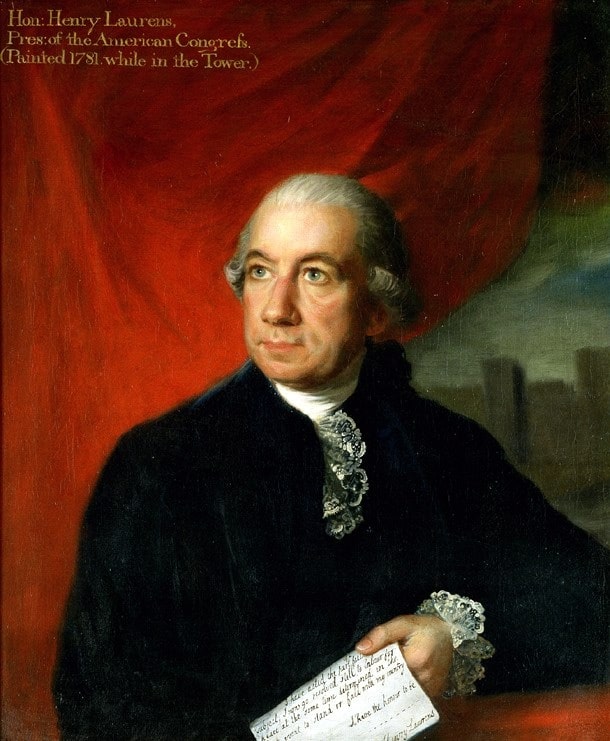 Henry Laurens by Lemuel Francis Abbott, c. 1781-84.