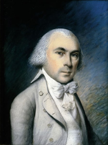 James Madison by James Sharples, 1796-97.