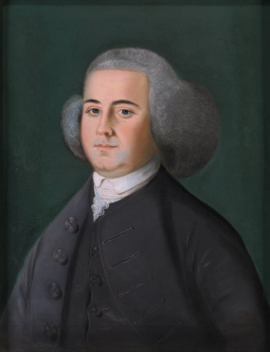 John Adams by Benjamin Blythe, c. 1766.