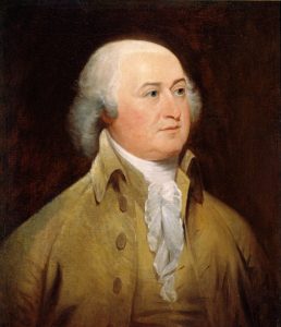 John Adams by John Trumbull, 1793.