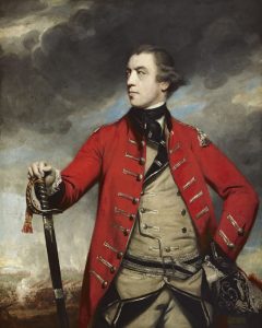 General John Burgoyne by Joshua Reynolds, c. 1766.
