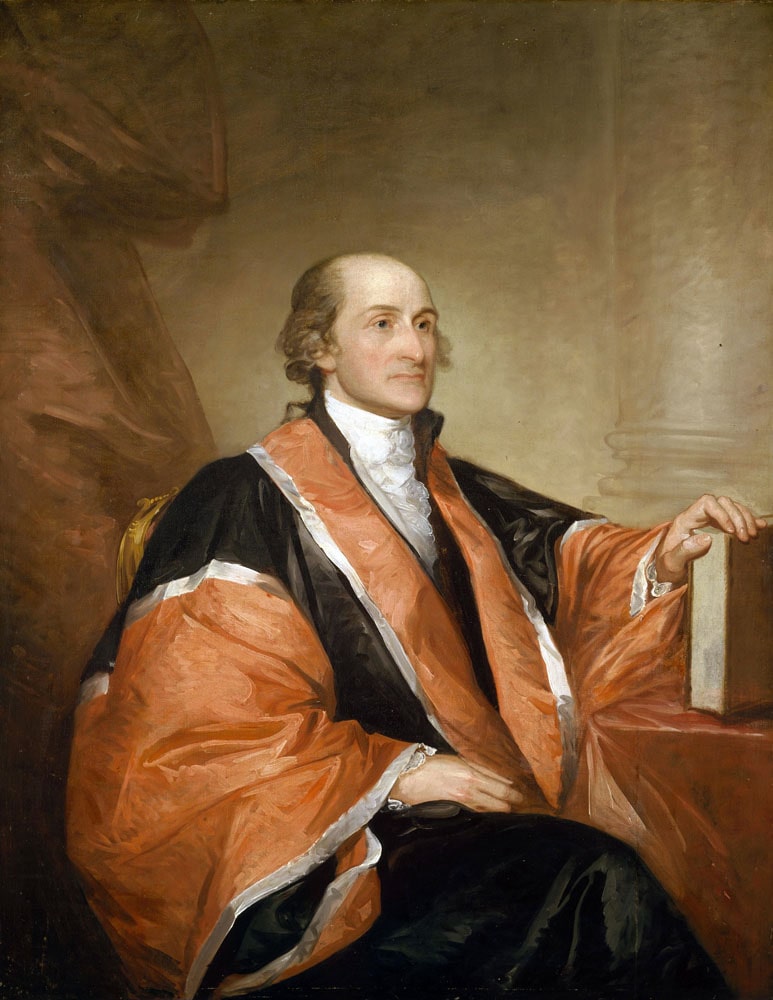 John Jay by Gilbert Stuart, 1794.