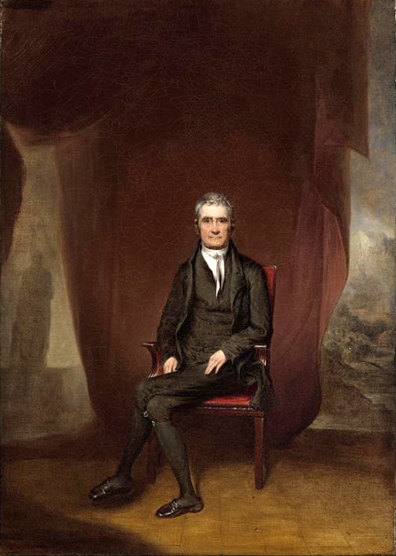 John Marshall by William James Hubard, c. 1832.