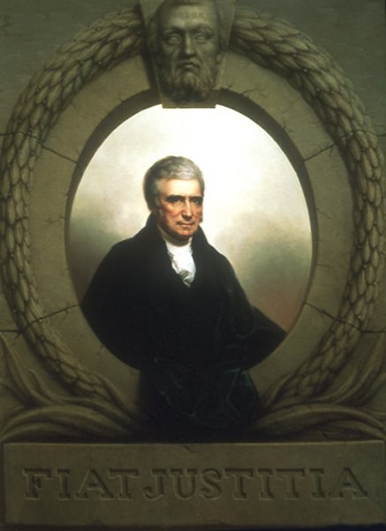 John Marshall by Rembrandt Peale, 1826.