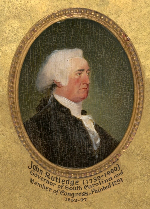 John Rutledge by John Trumbull, 1791.