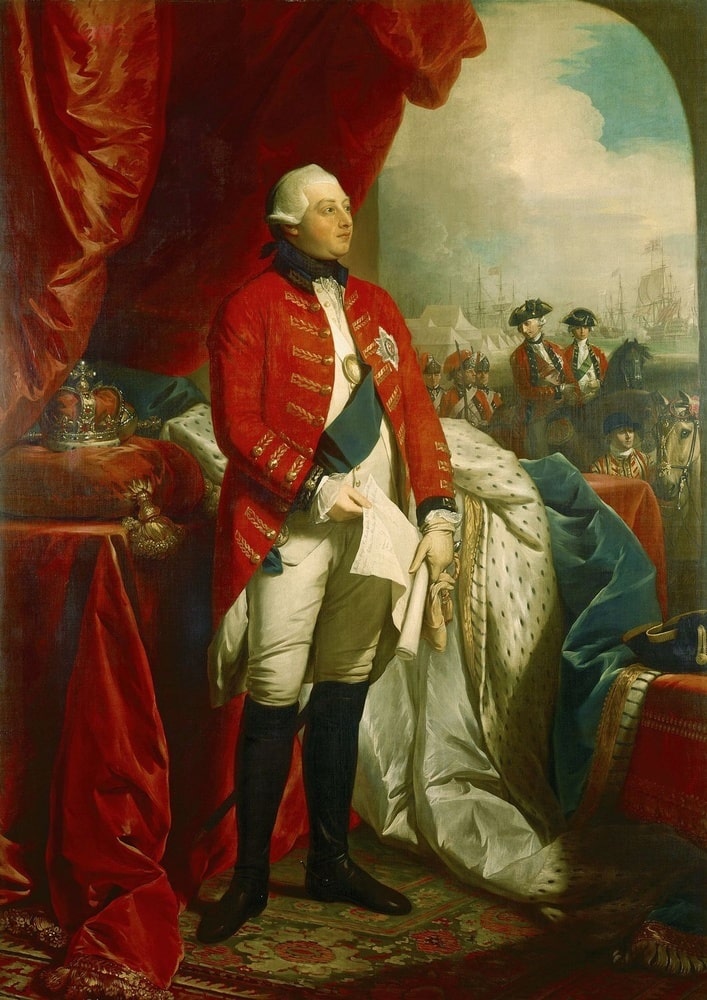 King George III by Benjamin West, 1779.