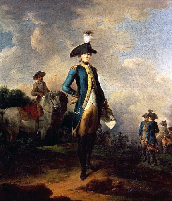 Marquis de Lafayette by Francesco Giuseppe Casanova, c. 1781-85.