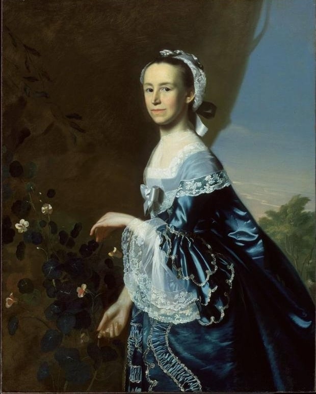 Mercy Otis Warren by John Singleton Copley, 1763.