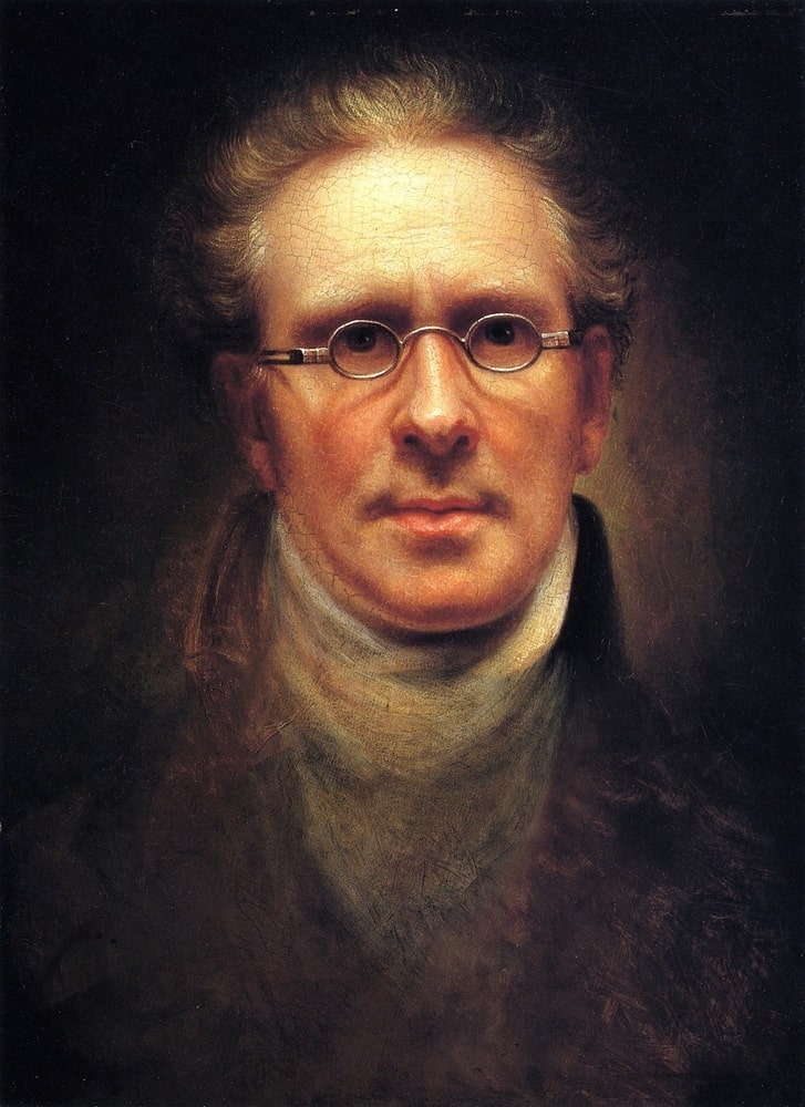 Rembrandt Peale, self portrait, 1828.