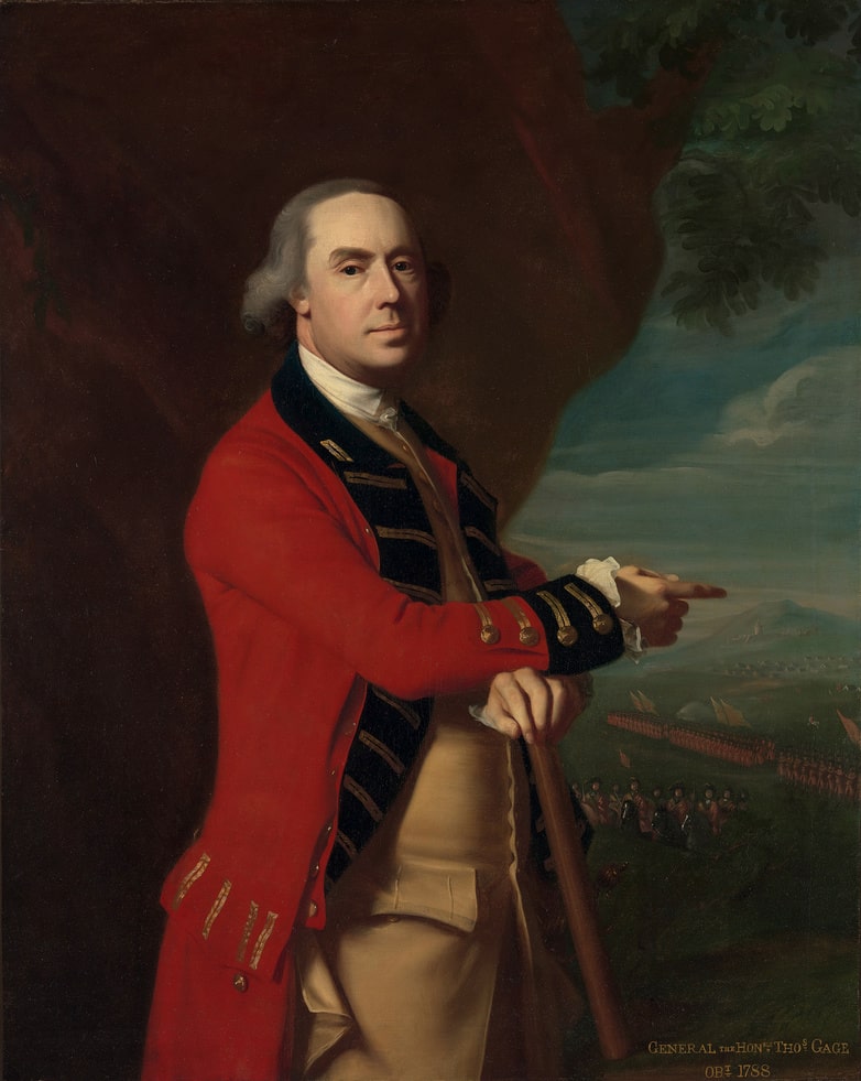 General Thomas Gage by John Singleton Copley, c. 1768.