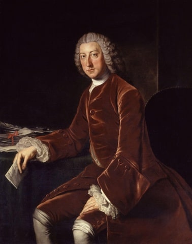 William Pitt portrait.