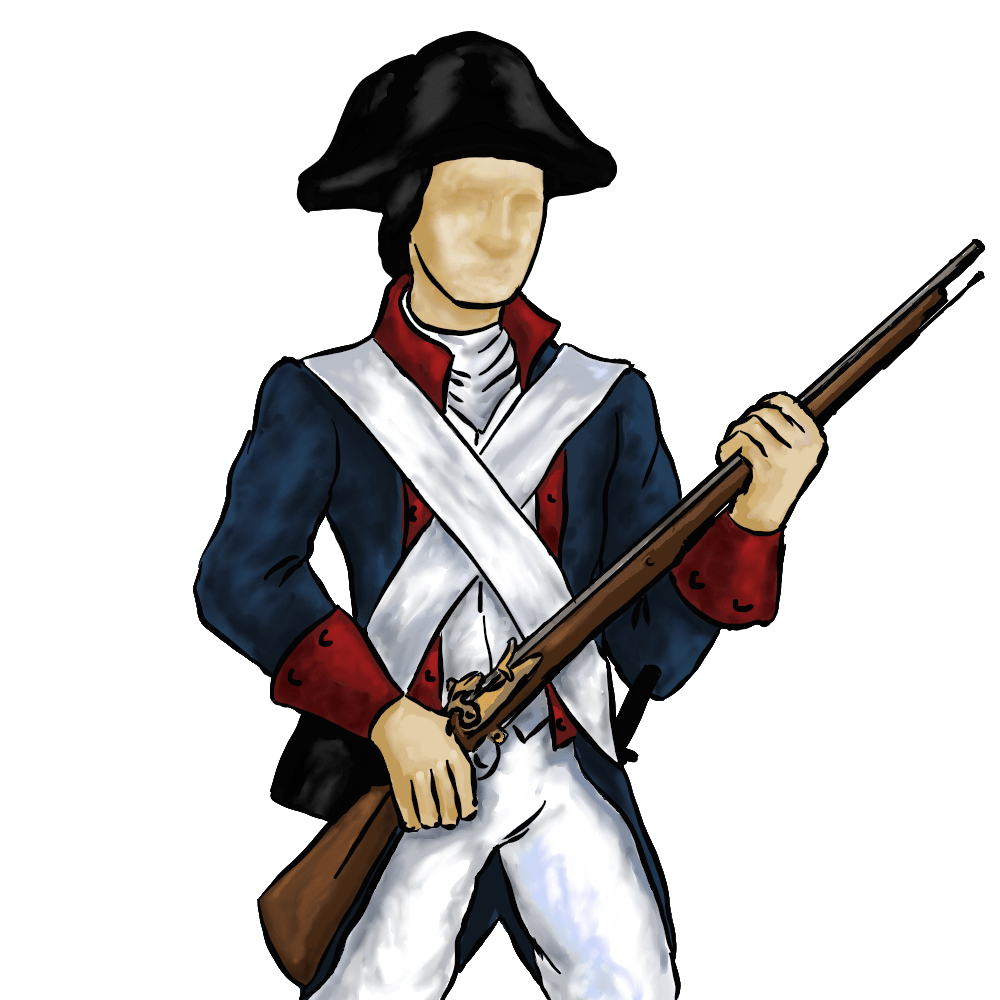American Revolution soldier.