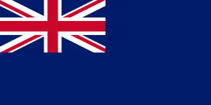 British Blue Ensign.