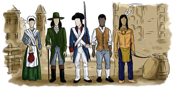 People of the American Revolution.