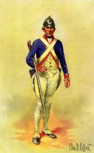 Soldier of the Second South Carolina Regiment of Infantry.
