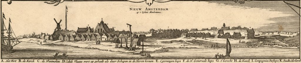 View of New Amsterdam.