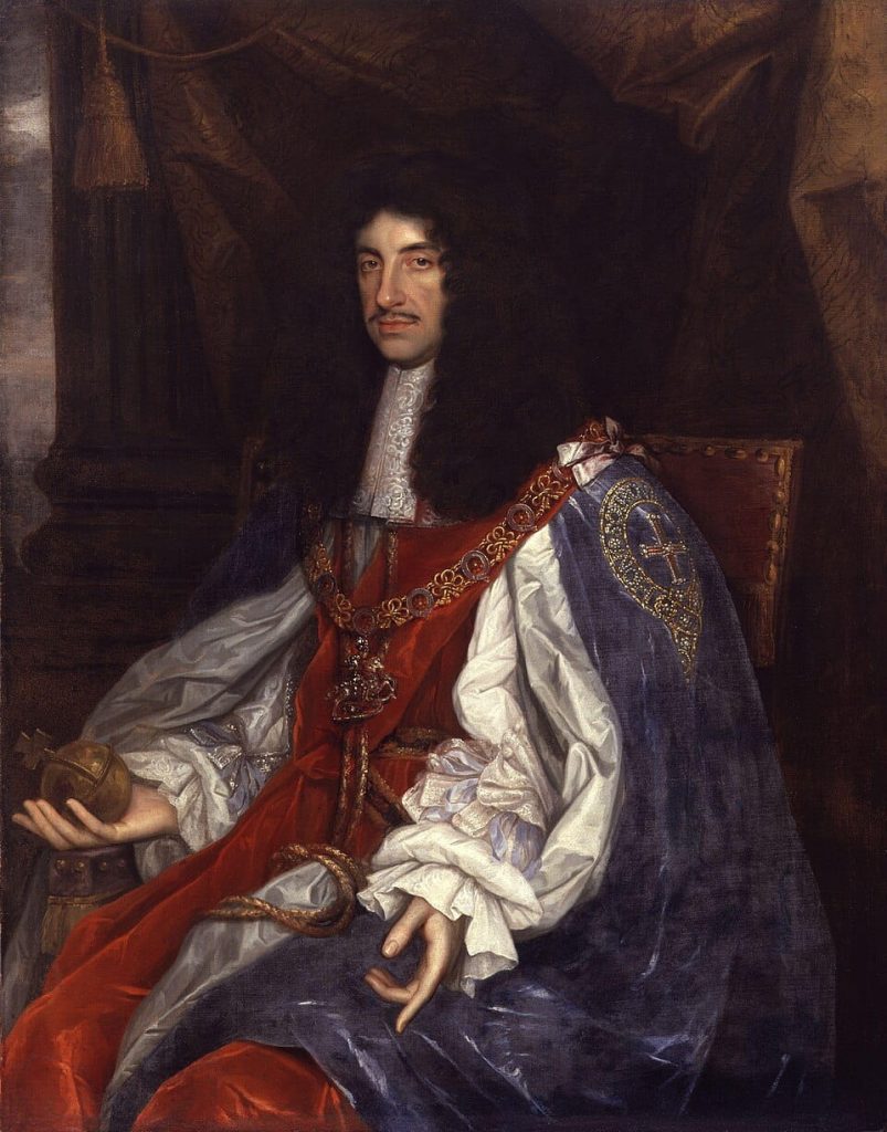 Portrait of King Charles II, c. 1660-1665.