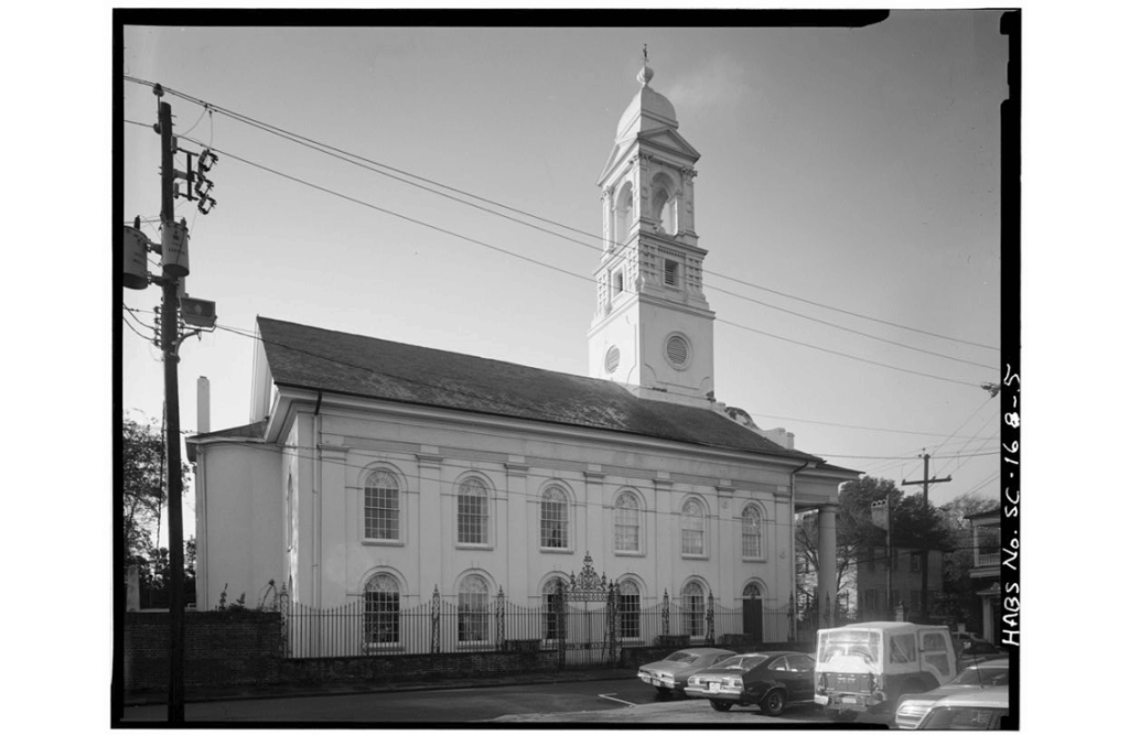 St John's Lutheran Church, Charleston, founded in 1764.