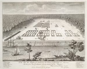 Savannah, Georgia, 1734.